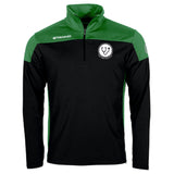 Swansea University Medical School FC Stanno Pride Training 1/4 Zip Top (Black/Green)