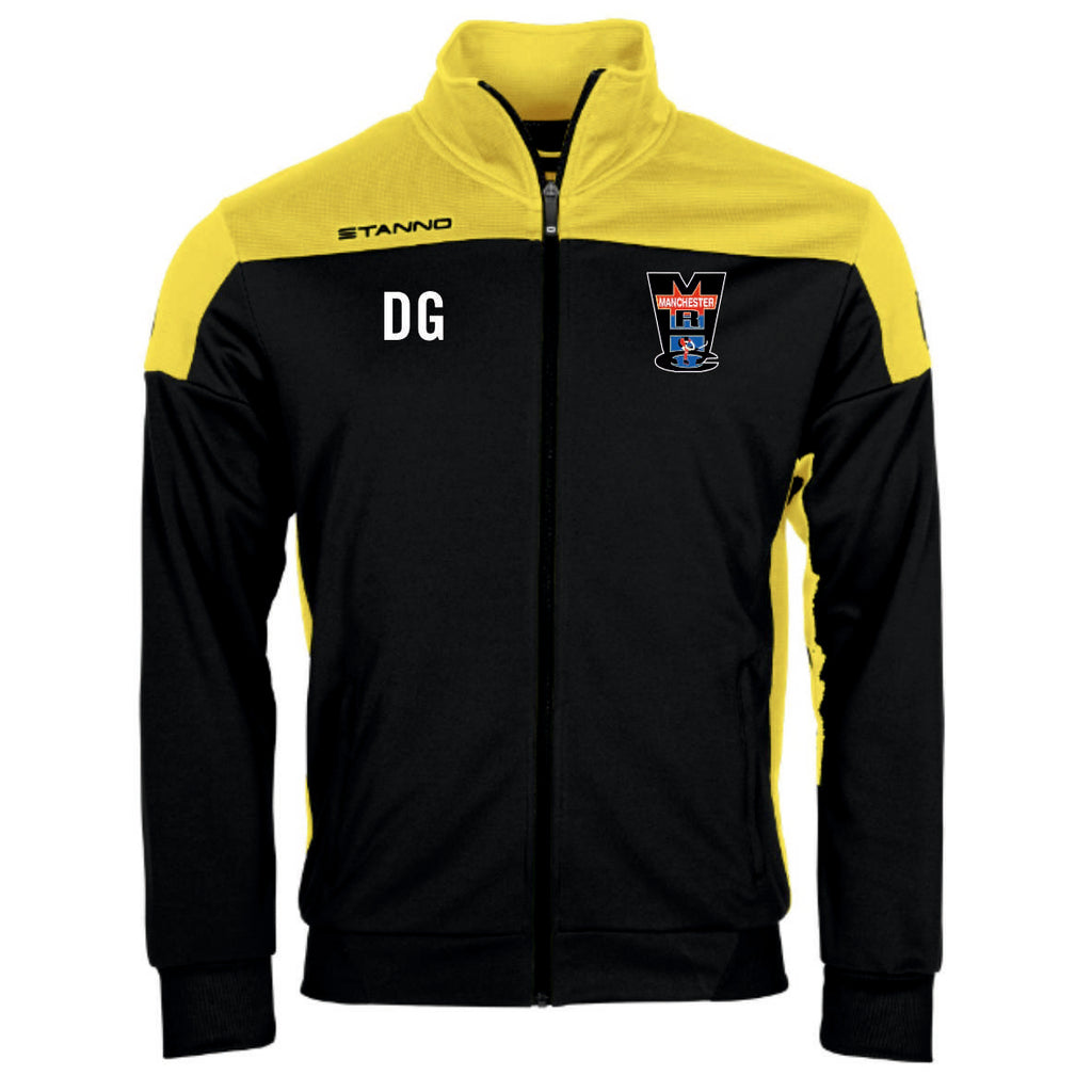 Manchester Roller Hockey Stanno Pride TTS Training Jacket (Black/Yellow)