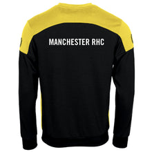 Load image into Gallery viewer, Manchester Roller Hockey Stanno Pride Top Round Neck (Black/Yellow)