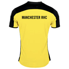 Load image into Gallery viewer, Manchester Roller Hockey Stanno Pride Training T-Shirt (Yellow/Black)