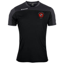 Load image into Gallery viewer, Cromford and Wirksworth Town FC Stanno Pride Training T-Shirt (Black/Anthracite)