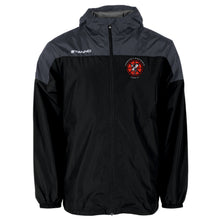 Load image into Gallery viewer, Cromford and Wirksworth Town FC Stanno Pride Windbreaker Jacket (Black/Anthracite)