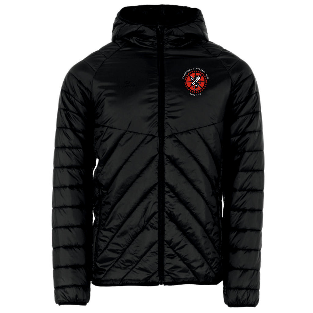 Cromford and Wirksworth Town FC Stanno Prime Puffer Jacket II (Black)