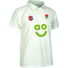 Load image into Gallery viewer, Edgworth CC Junior SS Match Shirt (Ivory)