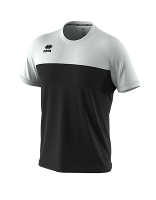 Errea Brandon Short Sleeve Shirt (Black/White)