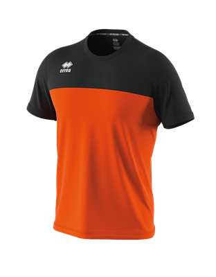 Errea Brandon Short Sleeve Shirt (Orange/Black)