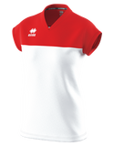 Errea Bessy Short Sleeve Shirt (White/Red)