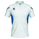 Errea Clark Polo Shirt (White/Blue/Navy)