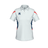 Errea Carmen Polo Shirt (White/Navy/Red)