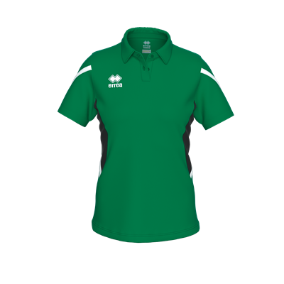 Errea Carmen Polo Shirt (Green/Black/White)