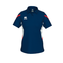 Load image into Gallery viewer, Errea Carmen Polo Shirt (Navy//White/Red)