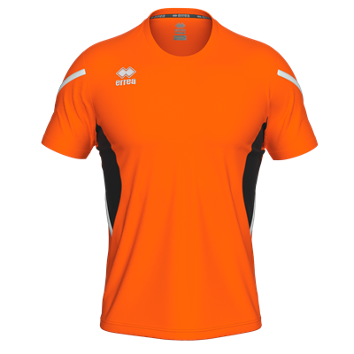 Errea Curtis Short Sleeve Shirt (Orange/Black)
