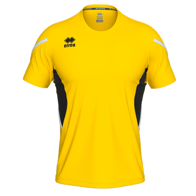 Errea Curtis Short Sleeve Shirt (Yellow)