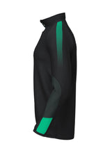 Load image into Gallery viewer, Customkit Teamwear Edge Team Midlayer (Black/Emerald)
