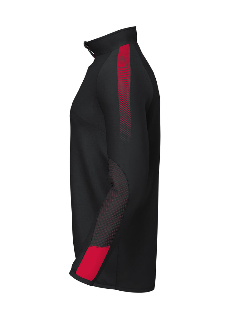 Customkit Teamwear Edge Team Midlayer (Black/Red)