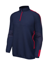 Load image into Gallery viewer, Customkit Teamwear Edge Team Midlayer (Navy/Red)