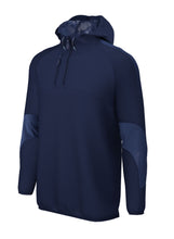 Load image into Gallery viewer, Customkit Teamwear Edge Hooded Jacket (Navy)