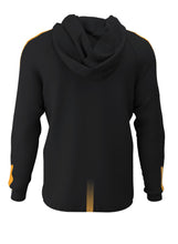Load image into Gallery viewer, Customkit Teamwear Pro Poly Hoody (Black/Amber)