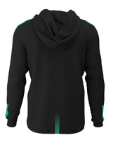 Load image into Gallery viewer, Customkit Teamwear Pro Poly Hoody (Black/Emerald)