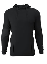 Load image into Gallery viewer, Customkit Teamwear Pro Poly Hoody (Black/White)