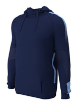 Load image into Gallery viewer, Customkit Teamwear Pro Poly Hoody (Navy/Sky)