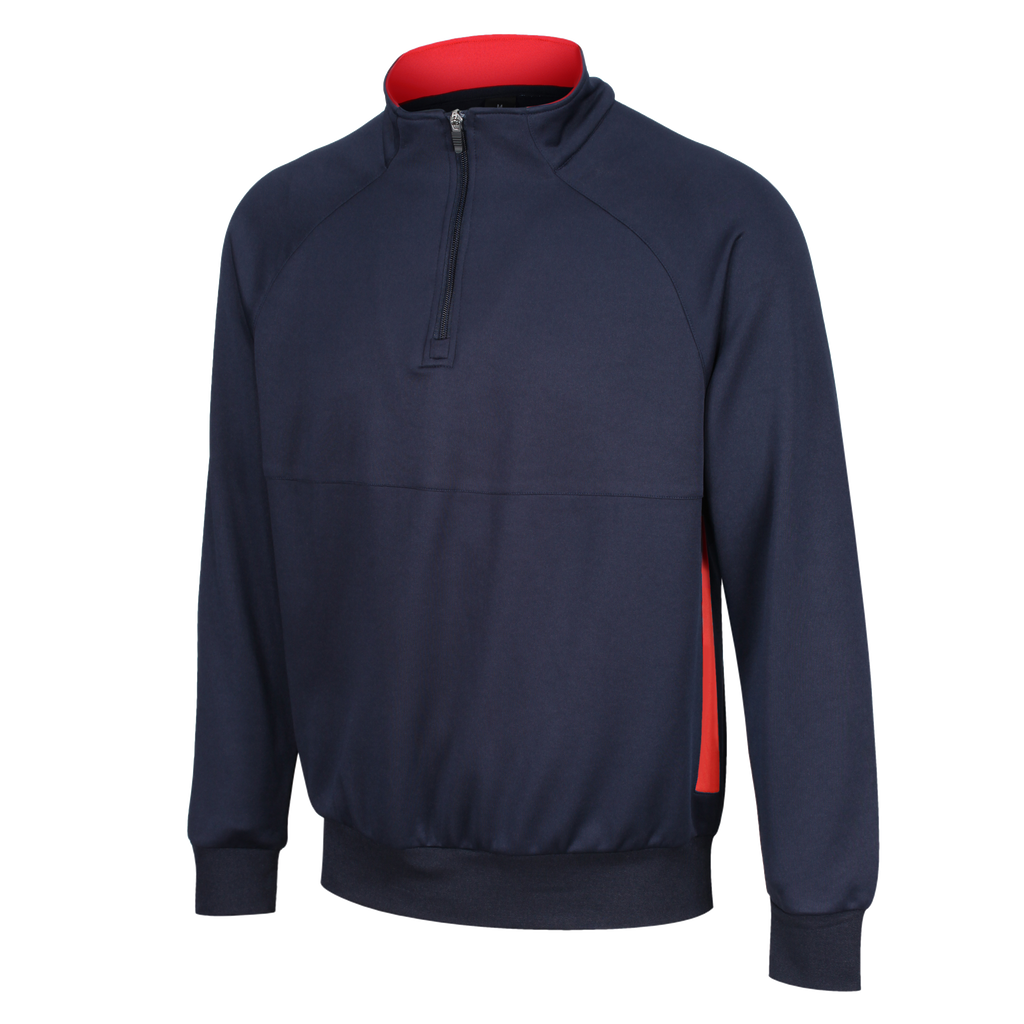 Customkit Teamwear IGEN Midlayer (Navy/Red)