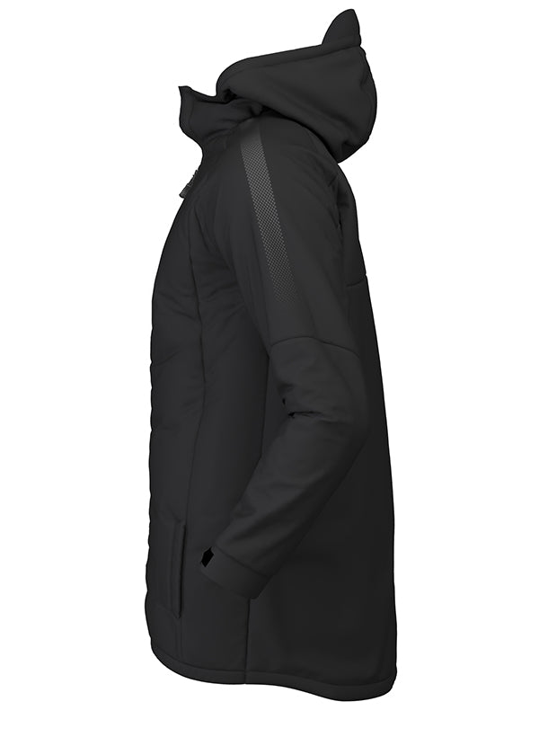 Customkit Teamwear Edge Pro Coat (Black)