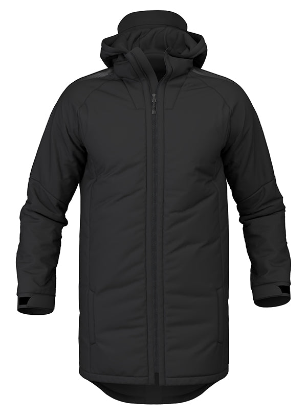 Customkit Teamwear Edge Pro Coat (Black)