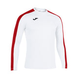 Joma Academy III LS Shirt (White/Red)