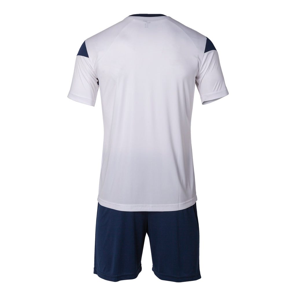 Joma Phoenix Shirt/Short Set (White/Navy)