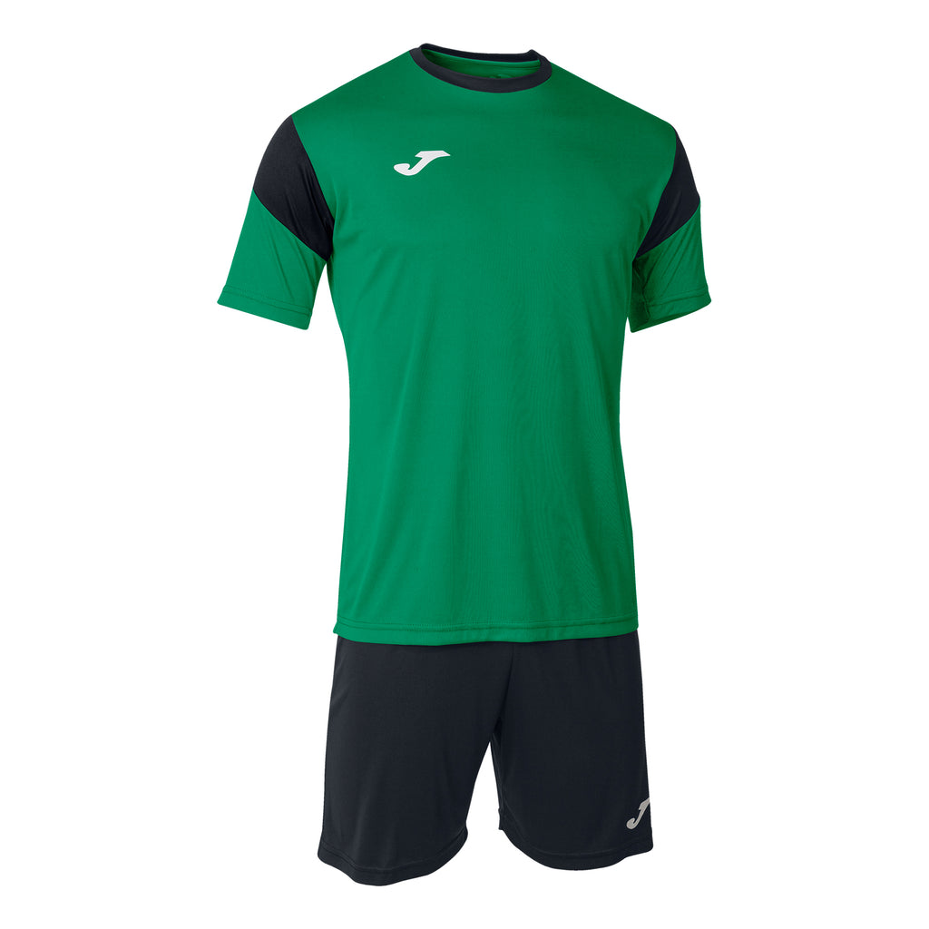 Joma Phoenix Shirt/Short Set (Green/Black)
