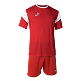 Joma Phoenix Shirt/Short Set (Red/White)