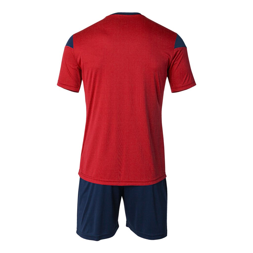 Joma Phoenix Shirt/Short Set (Red/Navy)