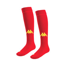 Load image into Gallery viewer, Kappa Penao Football Socks (Red Crimson/Yellow)