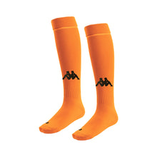 Load image into Gallery viewer, Kappa Penao Football Socks (Orange/Black)