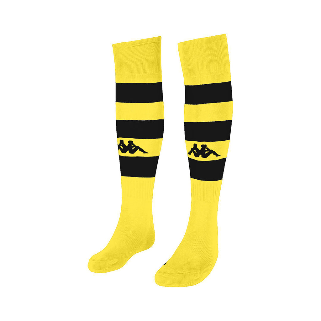 Kappa Lipeno Socks (Yellow Soleil/Black)