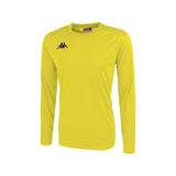 Kappa Rovigo LS Football Shirt (Yellow/Black)