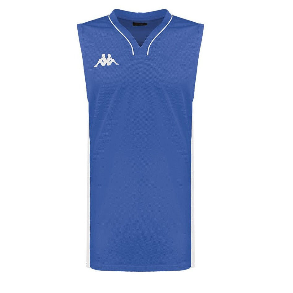 Kappa Cairo Basketball Shirt (Blue Nautic/White)