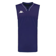 Load image into Gallery viewer, Kappa Cairo Basketball Shirt (Blue Marine/White)