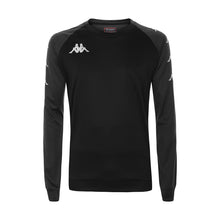 Load image into Gallery viewer, Kappa Parme Training Sweat (Black/Grey Dk)