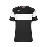 Kappa Dareto SS Football Shirt (Black/White)