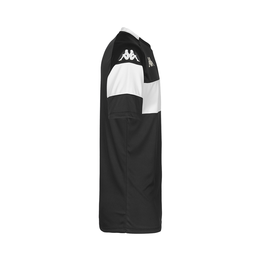 Kappa Dareto SS Football Shirt (Black/White)