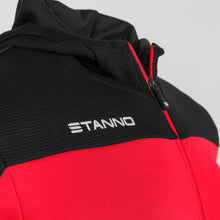 Load image into Gallery viewer, Stanno Pride Hooded Sweat Jacket (Red/Black)