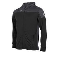 Load image into Gallery viewer, Stanno Pride Hooded Sweat Jacket (Black/Anthracite)