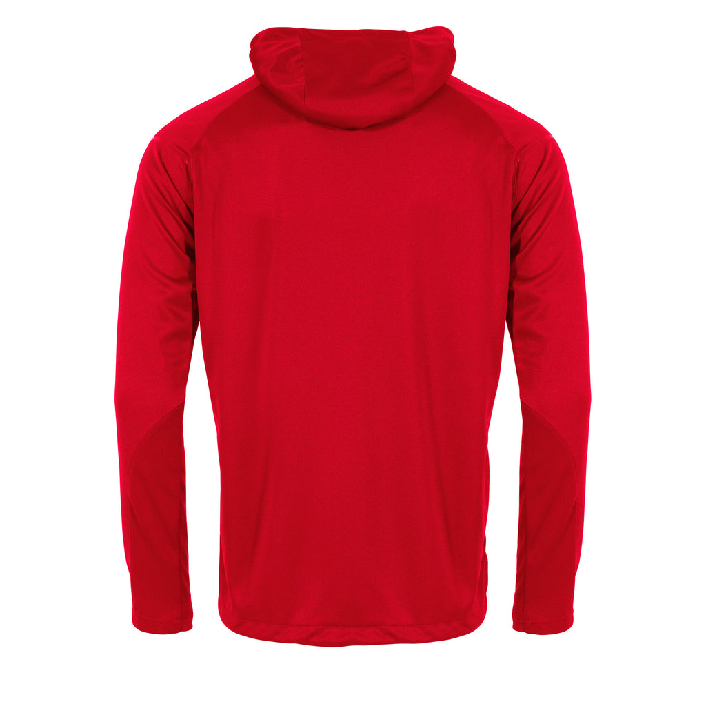 Stanno First Hooded Full Zip Top (Red/White)