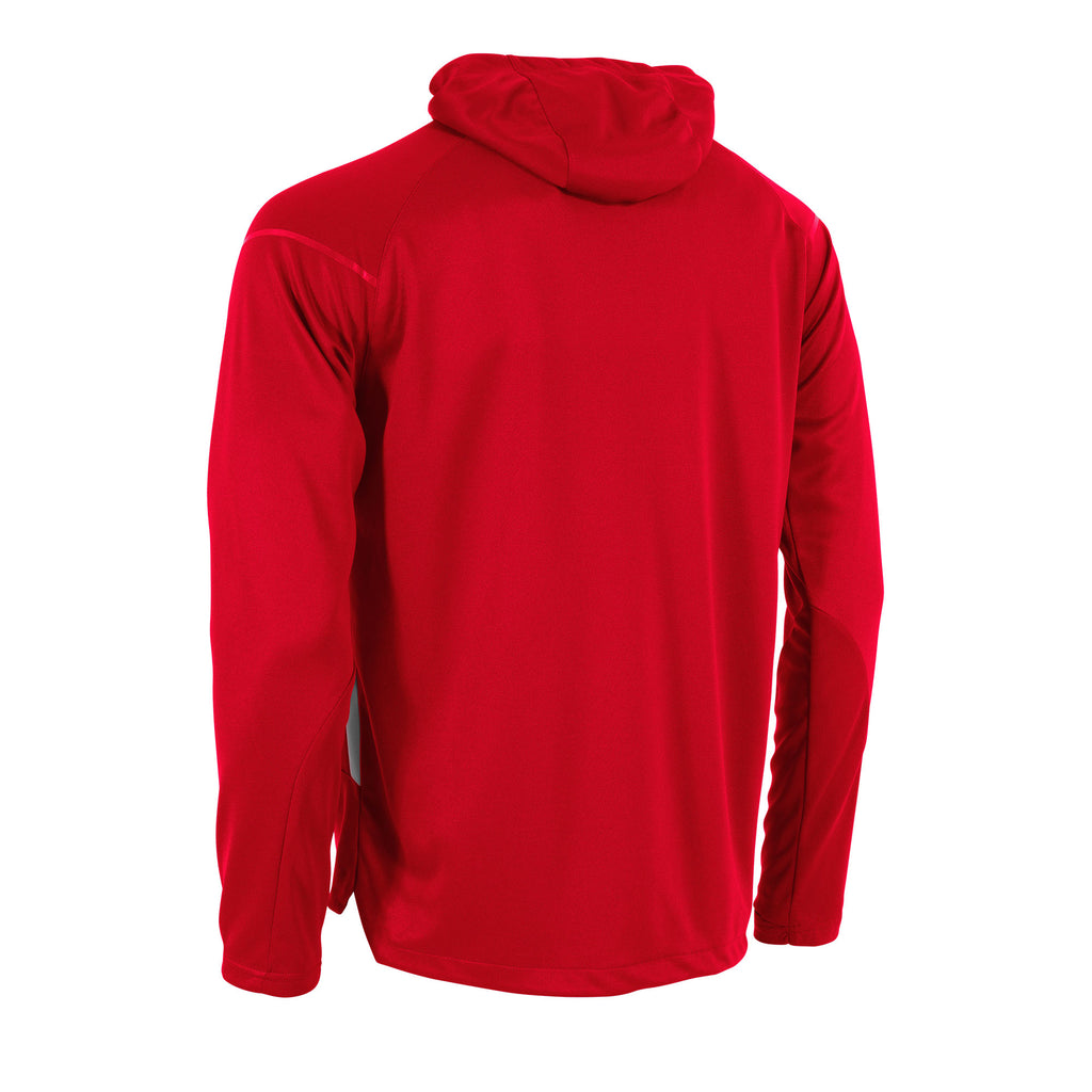 Stanno First Hooded Full Zip Top (Red/White)