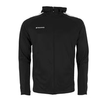 Load image into Gallery viewer, Stanno First Hooded Full Zip Top (Black/Anthracite)
