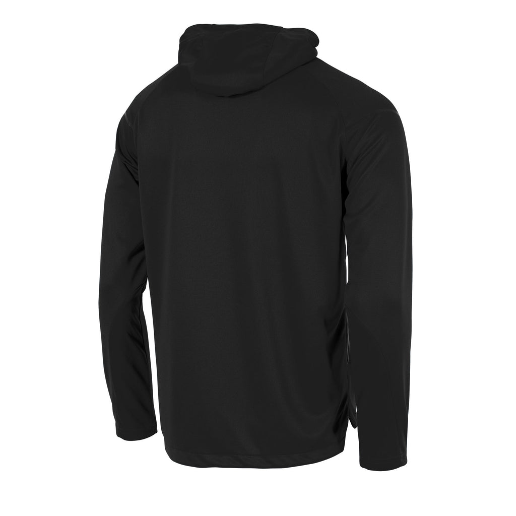Stanno First Hooded Full Zip Top (Black/Anthracite)