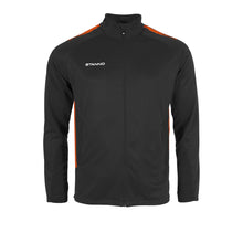 Load image into Gallery viewer, Stanno First Full Zip Top (Black/Orange)