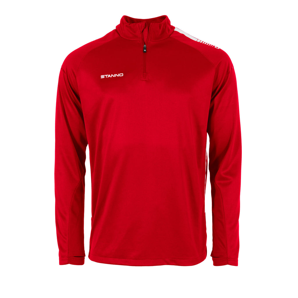 Stanno First 1/4 Zip Top (Red/White)